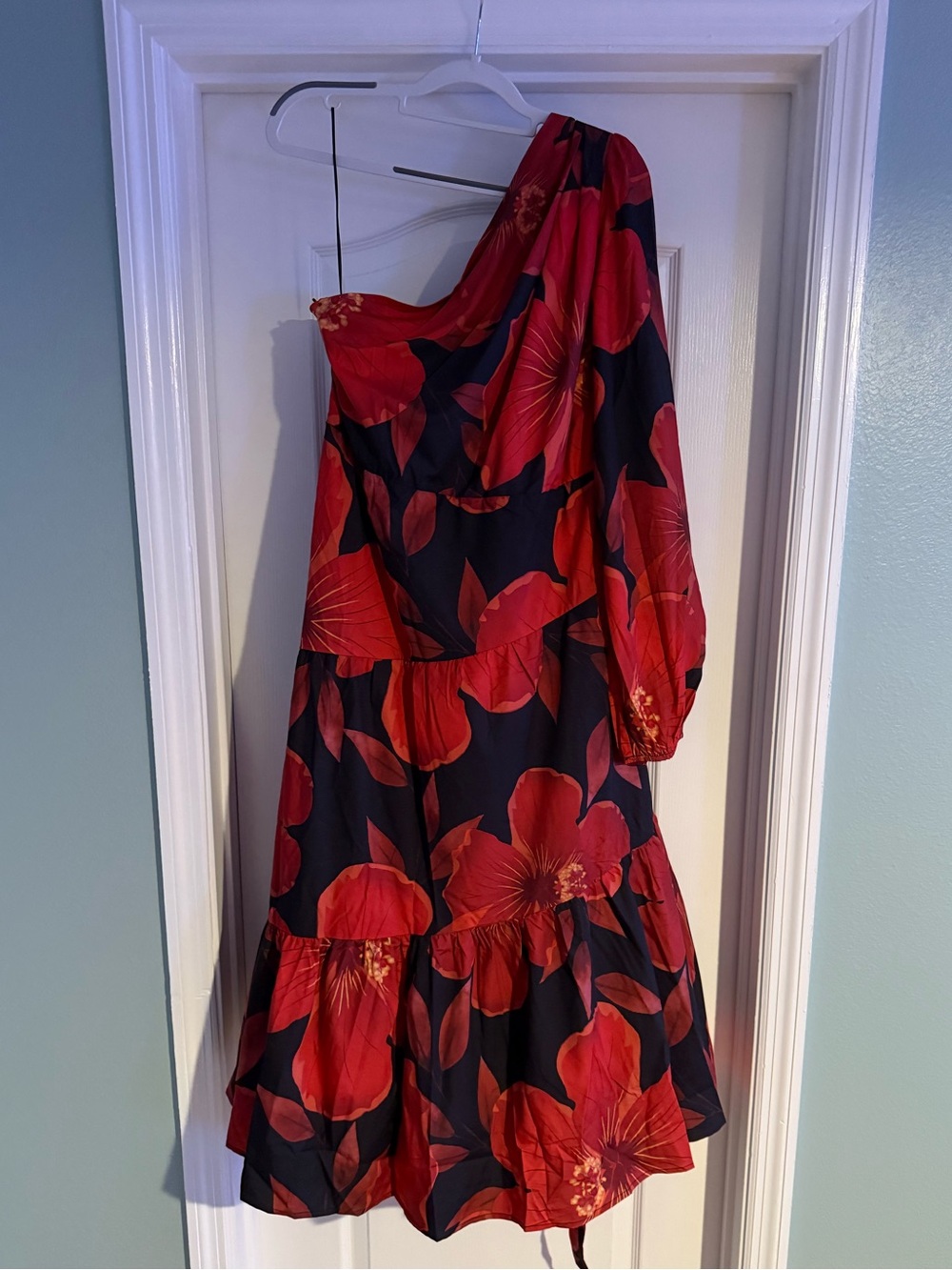 one shoulder dress